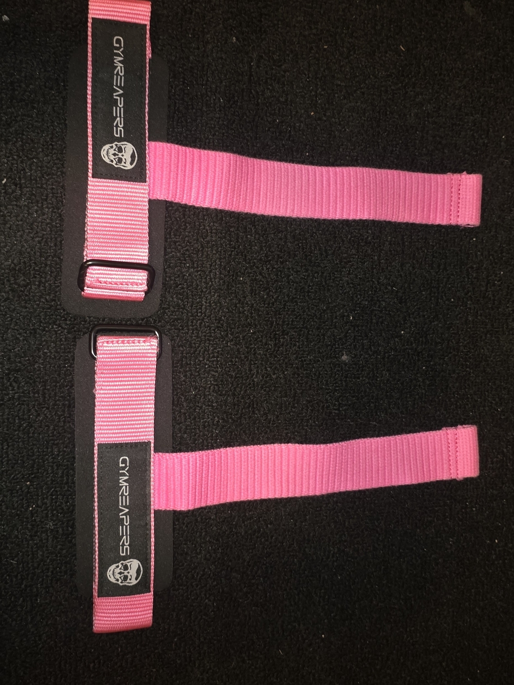 Gymreapers Pink Lifting Wrist Straps